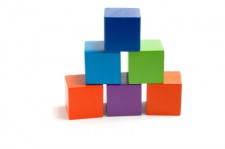 Tower of six blocks